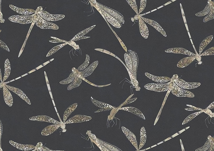 Dragonflies, Twilight - Made to Measure Curtains - Image 9